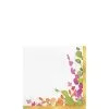 Water Floral Paper Beverage Napkins, 5in, 16ct -Costume Party Decor Store 954678