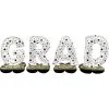 Airloonz Diffused Gold Ombre Grad Balloon Phrase, 40in Letters -Costume Party Decor Store 954835