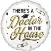 Doctor In The House Graduation Foil Balloon, 17in - Higher Learning -Costume Party Decor Store 954842