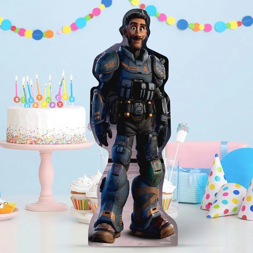 Mo Morrison Centerpiece Cardboard Cutout, 18in - Pixar Lightyear 3 Mo Morrison Centerpiece Cardboard Cutout, 18in - Pixar Lightyear