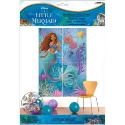The Little Mermaid Paper & Cardstock Photo Booth Kit, 4.9ft X 5.4ft - Movie 2023 -Costume Party Decor Store 960384 04