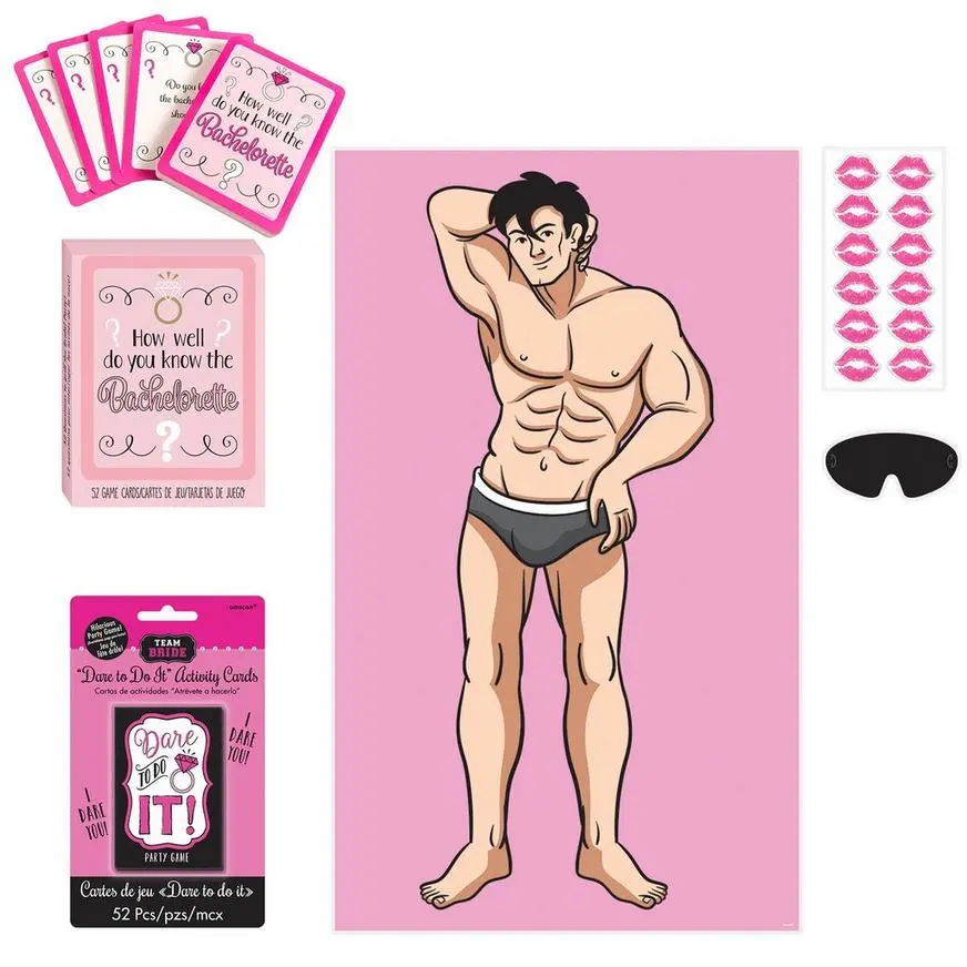 Bachelorette Party Games Kit 3 Bachelorette Party Games Kit
