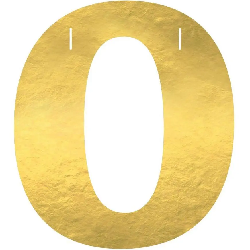 Metallic Gold Welcome Home Cardstock Letter Banner Kit, 4.5in Letters, 13pc 9 Metallic Gold Welcome Home Cardstock Letter Banner Kit, 4.5in Letters, 13pc - Image 7