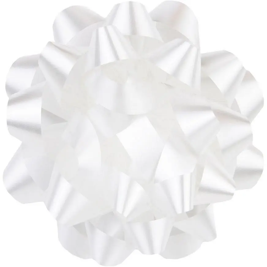 White Gift Bow 3 White Gift Bow