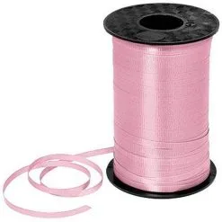 Pink Curling Ribbon