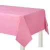 Pink Plastic Table Cover -Costume Party Decor Store C10691 pink