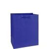 Medium Glossy Royal Blue Gift Bag -Costume Party Decor Store C14078 royal blue
