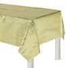 Gold Metallic Table Cover -Costume Party Decor Store C144736 gold