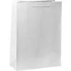 Large White Gift Bag 1 Large White Gift Bag -Costume Party Decor Store C179717 white