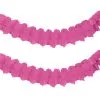 Bright Pink Paper Garland 2 Bright Pink Paper Garland -Costume Party Decor Store C186030 hot pink