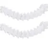 White Paper Garland -Costume Party Decor Store C186030 white