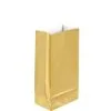 Medium Metallic Gold Paper Treat Bags 12ct -Costume Party Decor Store C186089 gold