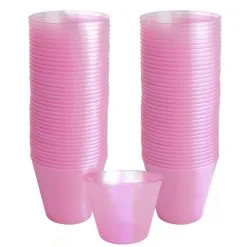 Pink Plastic Cups, 9oz, 72ct