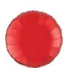 Red Round Foil Balloon, 18in -Costume Party Decor Store C44994 red