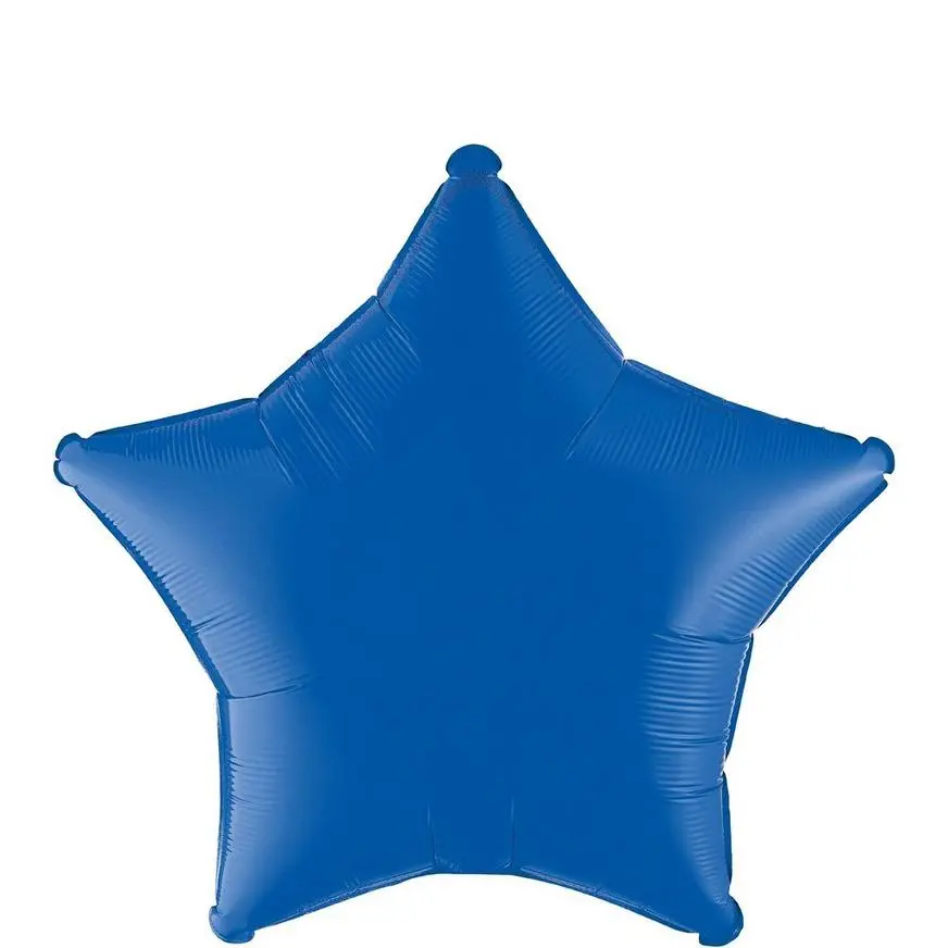 Blue Star Balloon, 19in 3 Blue Star Balloon, 19in