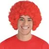 Red Curly Wig -Costume Party Decor Store C468809 red