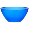 Large Royal Blue Plastic Bowl