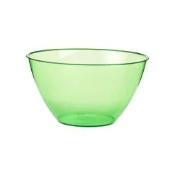 Small Kiwi Green Plastic Bowl