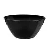 Medium Black Plastic Bowl -Costume Party Decor Store C553028 black