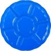 Royal Blue Plastic Scalloped Sectional Platter 1 Royal Blue Plastic Scalloped Sectional Platter -Costume Party Decor Store C553036 royal blue