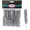 Silver Twisty Lollipops 20pc -Costume Party Decor Store C585344 silver