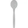 Silver Plastic Serving Spoon -Costume Party Decor Store C595414 silver