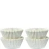 Mini White Baking Cups 100ct -Costume Party Decor Store C609088 white