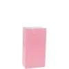 Mini Pink Paper Treat Bags 12ct -Costume Party Decor Store C610143 pink