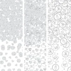 White Wedding Confetti