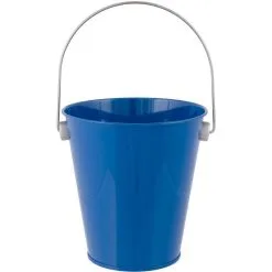 Royal Blue Metal Favor Pail