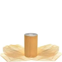 Gold Tulle Spool, 65yd
