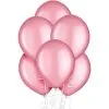 15ct, 12in, Pink Pearl Balloons -Costume Party Decor Store C632394 pink