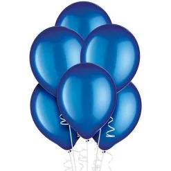 15ct, 12in, Royal Blue Pearl Balloons