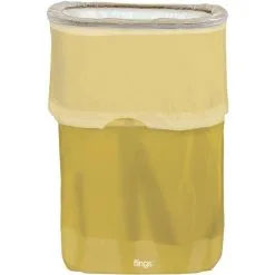 Gold Pop-Up Trash Bin