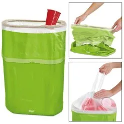 Kiwi Green Pop-Up Trash Bin -Costume Party Decor Store C660688 kiwi 02