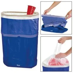 Royal Blue Pop-Up Trash Bin -Costume Party Decor Store C660688 royal blue 02
