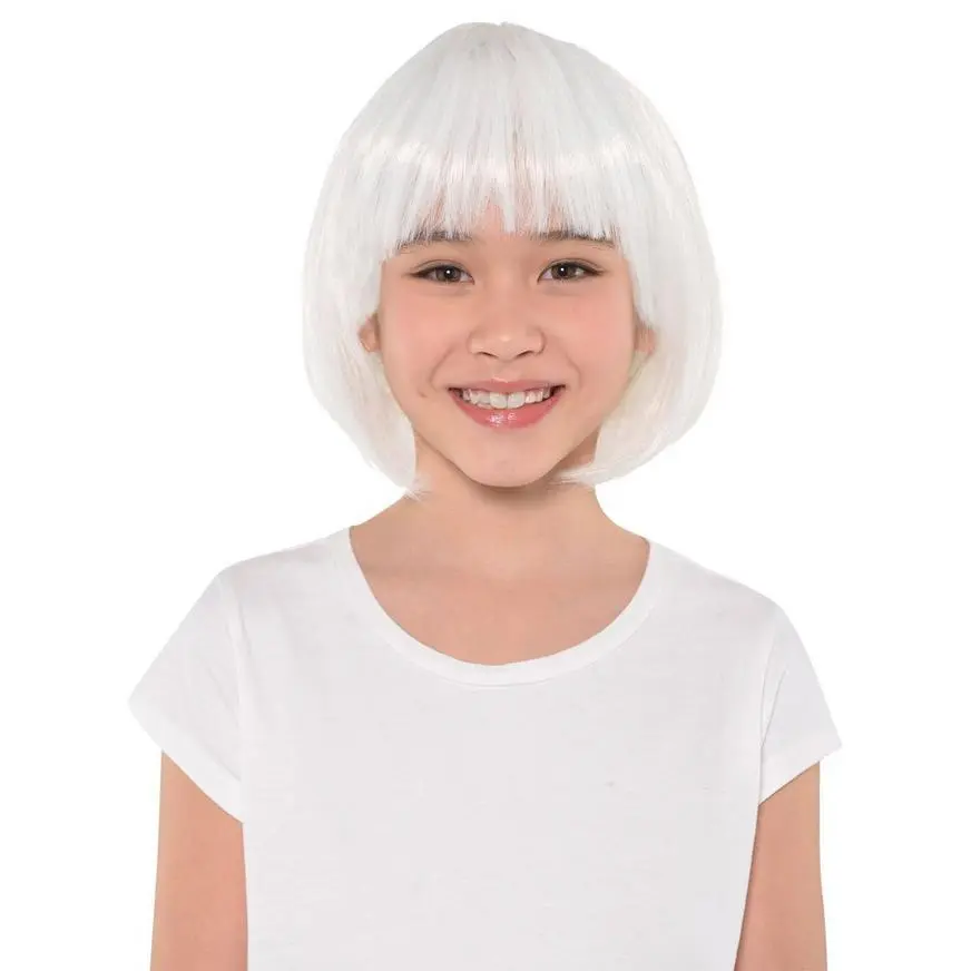White Bob Wig 4 White Bob Wig - Image 2