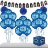 Blue Congrats Grad Graduation Gift Table Decorating Kit -Costume Party Decor Store C700387 royal blue