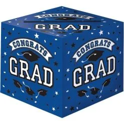 Blue Congrats Grad Graduation Gift Table Decorating Kit 11 Blue Congrats Grad Graduation Gift Table Decorating Kit -Costume Party Decor Store C700387 royal blue 03
