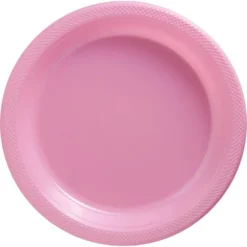 New Pink Plastic Tableware Kit For 50 Guests -Costume Party Decor Store C756783 pink 02