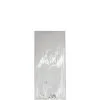 Small Metallic Silver Plastic Treat Bags 25ct -Costume Party Decor Store C759848 silver