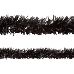 Black Twisted Fringe Garland
