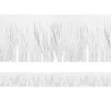 White Fringe Decoration -Costume Party Decor Store C777955 white