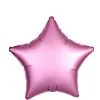 Pink Satin Star Balloon, 19in -Costume Party Decor Store C794357 pink