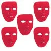 Red Face Masks 10ct