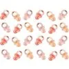 Mini Pink Pacifier Baby Shower Favor Charms 24ct -Costume Party Decor Store C835348 pink