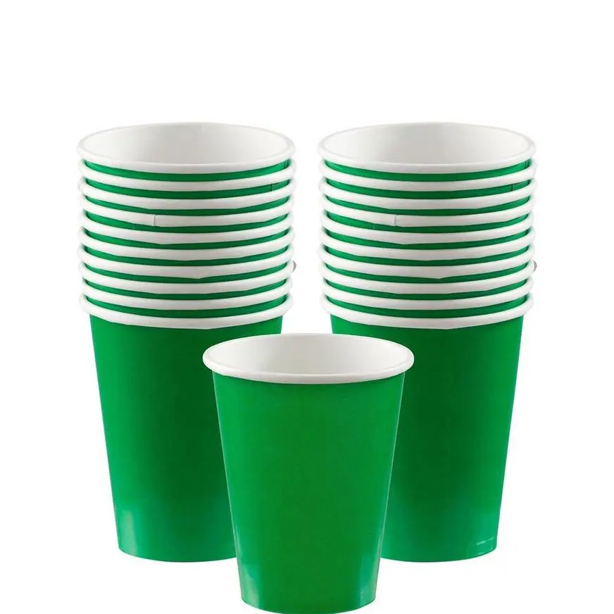 Party City Festive Green Tableware Kit For 20 Guests 8 Party City Festive Green Tableware Kit For 20 Guests - Image 6