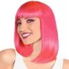 Pink Long Bob Wig 2 Pink Long Bob Wig -Costume Party Decor Store C910633 pink