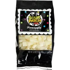 White Sour Patch Kids, 16oz - Pineapple