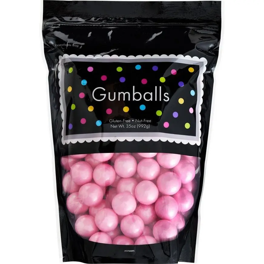 Party City Pink Gumballs, 35oz - Strawberry Flavor 3 Party City Pink Gumballs, 35oz - Strawberry Flavor